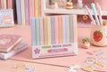 Set de 12 surligneurs pastel – Écriture douce, grande capacité