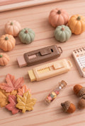 Gomme rétractable kawaii.Coloris chocolat ou vanille